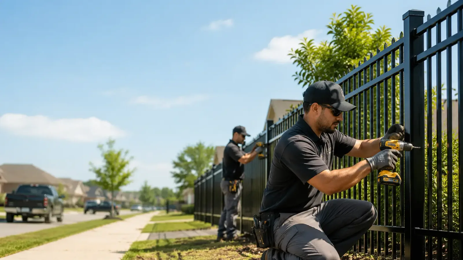Metal Fence Installation in Toledo, IA